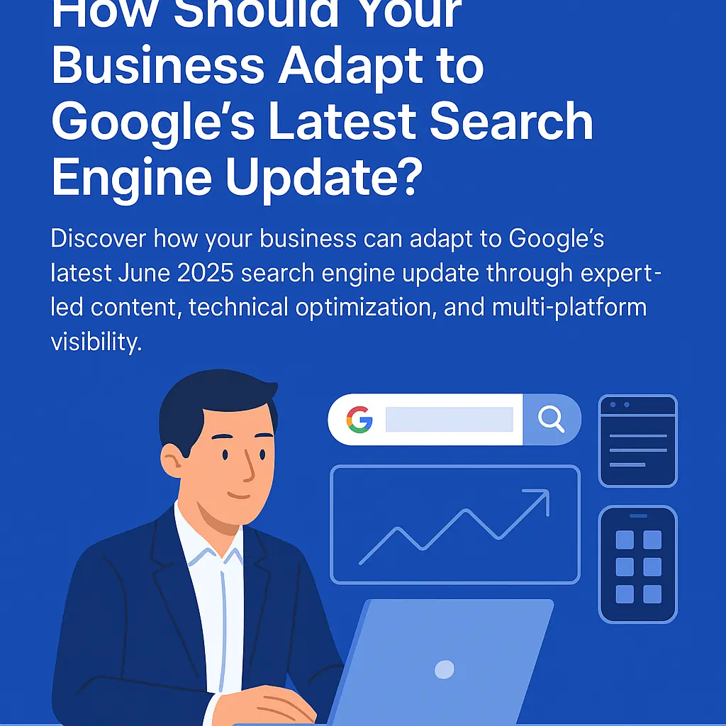 Google June 2025 core update analysis showing search engine algorithm changes and business adaptation strategies for SEO optimization